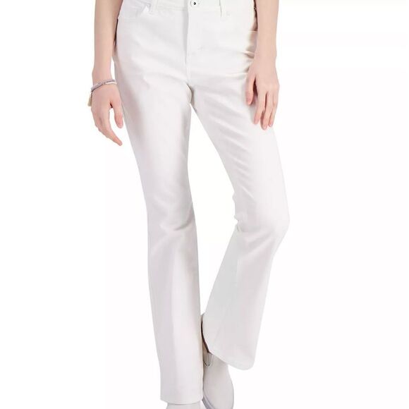 Style & Co Women's Mid-Rise Curvy Bootcut Jeans - Picture 1 of 4